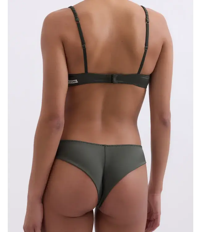 Love Stories Carl Satin String Dark Green