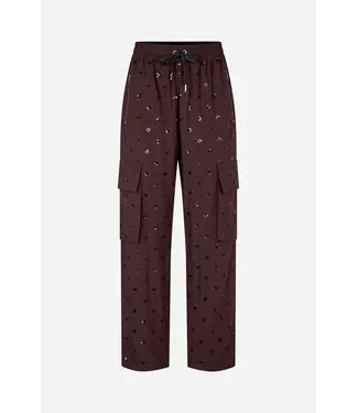 Baum und Pferdgarten Nemu Trousers Deep Burgundy Sequins