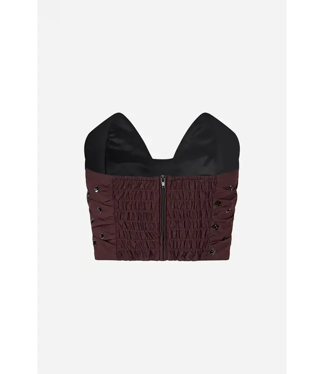 Baum und Pferdgarten Meila Top Deep Burgundy Sequins