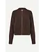 Samsøe Samsøe Sajeanine Zip Cardigan Black Coffee