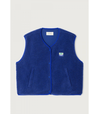 American Vintage Veste Femme Gilet Hoktown Indigo