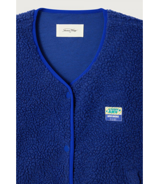 American Vintage Veste Femme Gilet Hoktown Indigo