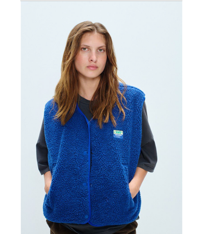 American Vintage Veste Femme Gilet Hoktown Indigo