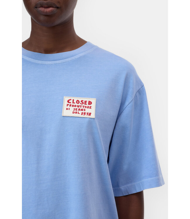 Closed Relaxed T-shirt 565 Sky Blue