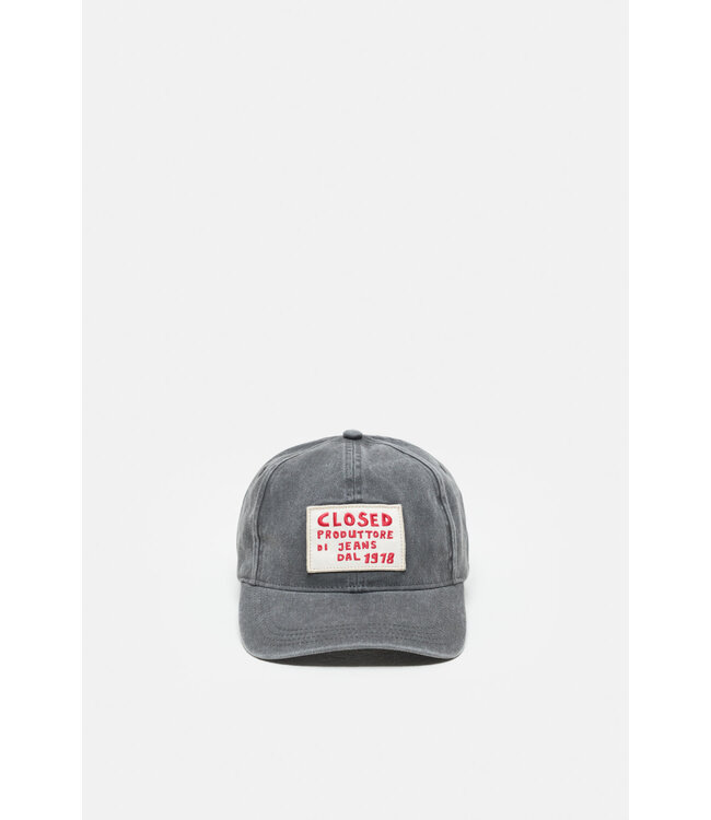 Closed Cap Washed Out 100 Black
