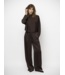 Dante 6 Jules Satin Smart Pants Espresso Brown