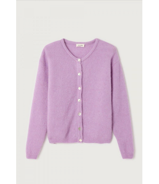 American Vintage Vito Gilet Lavendel Chine