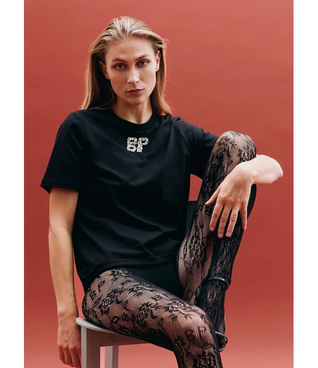 Baum und Pferdgarten Jawo T-shirt Black Rinestone