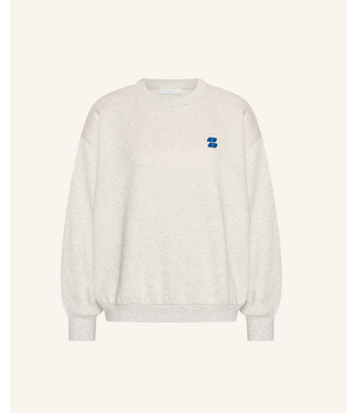 By Bar Bibi Lucky Everyday Sweater Light Grey Melange