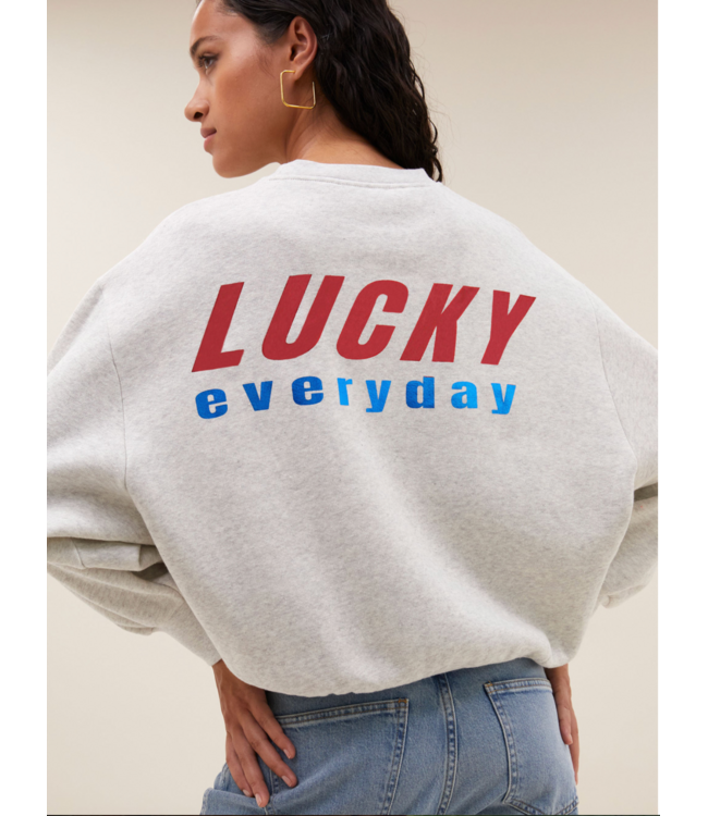 By Bar Bibi Lucky Everyday Sweater Light Grey Melange