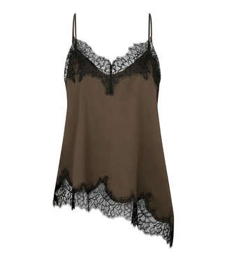 Second Female Lacia Contrast Top Wren