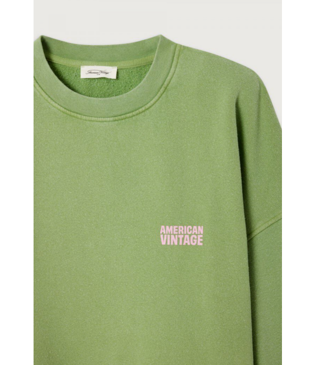 American Vintage Plizzy Sweater Citronelle Vintage