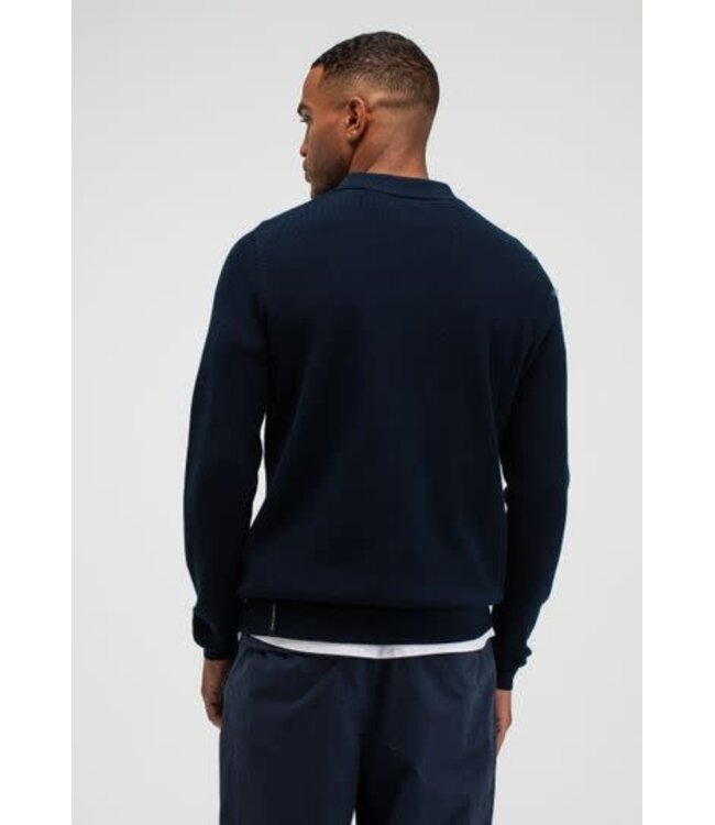 Butcher of Blue Ripley Polo LS Alaska Blue