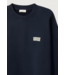 American Vintage Plizzy Sweater Navy Vintage
