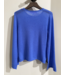 Absolut Cashmere Maggie Pull Col Rond Marina Blue