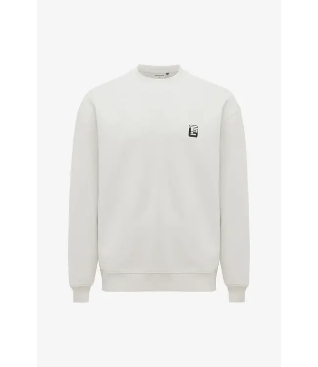 Genti Monogram Sweat LS Jersey 039 Off white