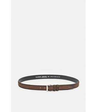 Closed Suede belt dark brown