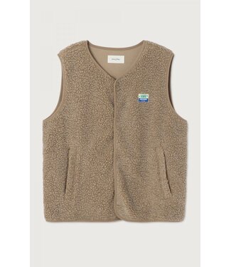 American Vintage Veste Homme Gilet Hoktown Muscade chine