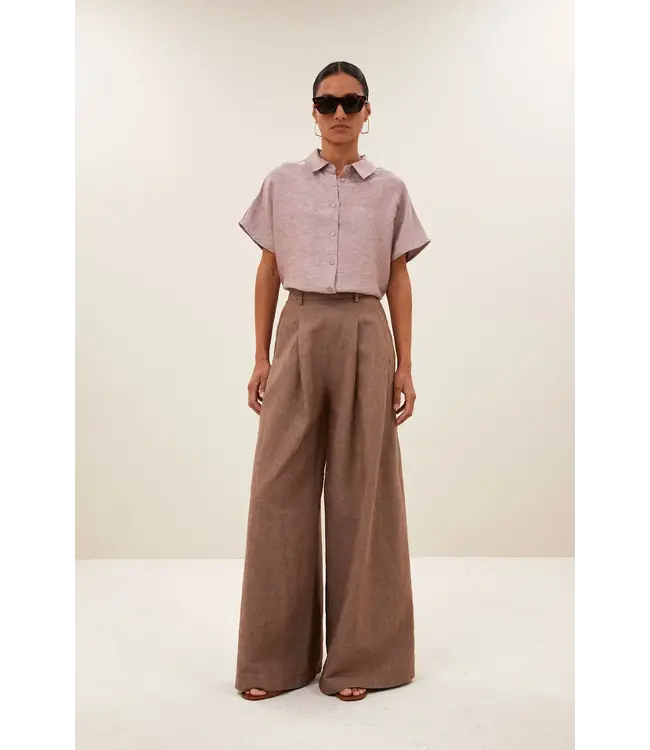 By Bar Barley Gloss Blouse Mellow Rose