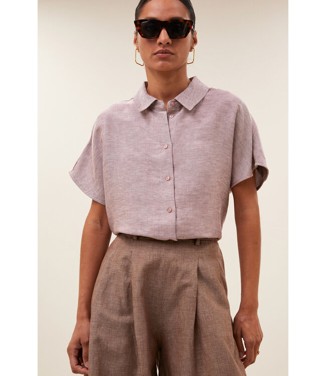 By Bar Barley Gloss Blouse Mellow Rose