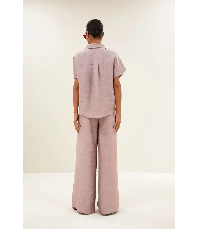 By Bar Celin Gloss Pants Mellow Rose