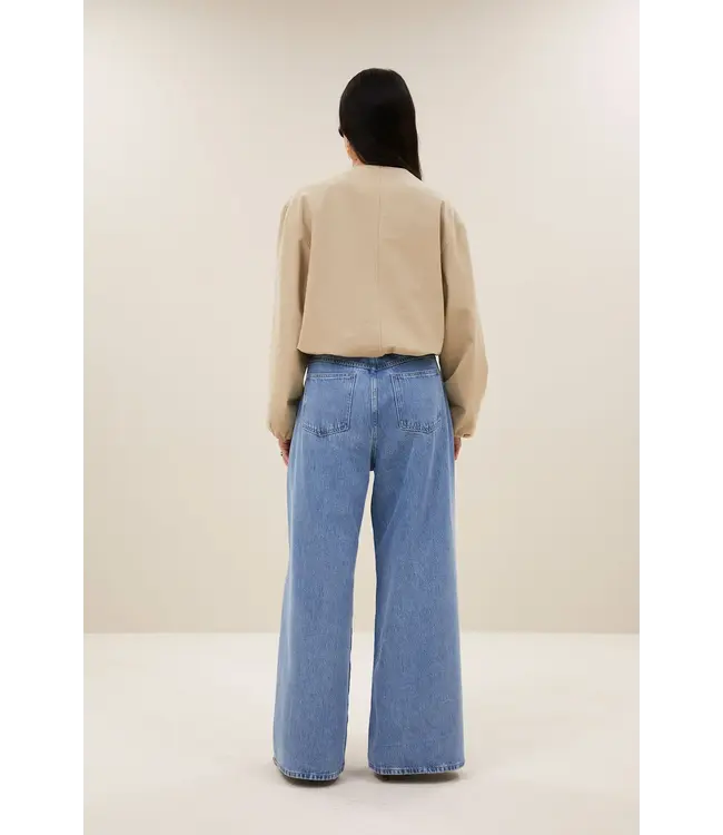 By Bar Maggie Canvas Jacket Dark Sand