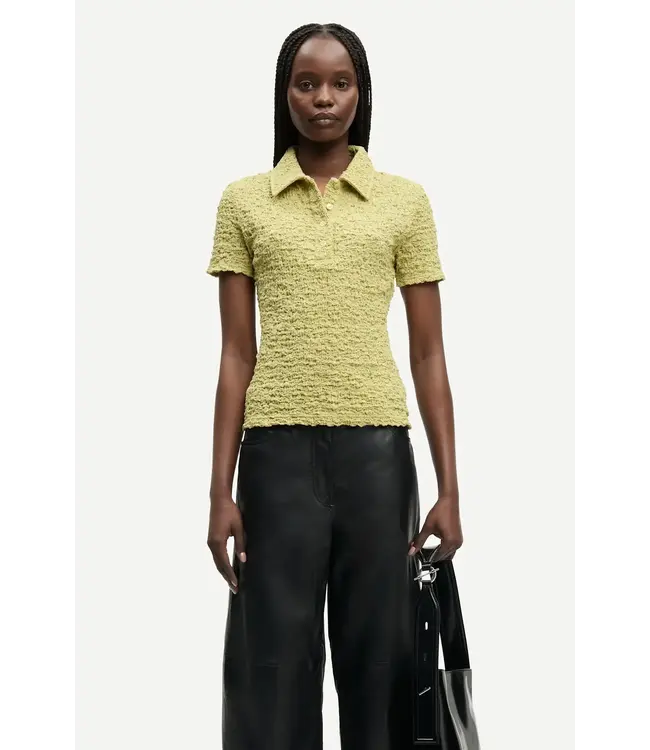 Samsøe Samsøe Sadaisy polo sage green