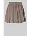 Second Female Oline mini Balloon skirt mid brown melange