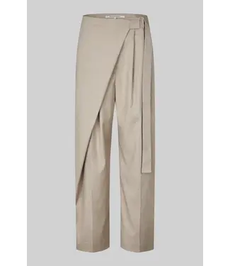 Second Female Sharo Wrap Trousers roasted cashew