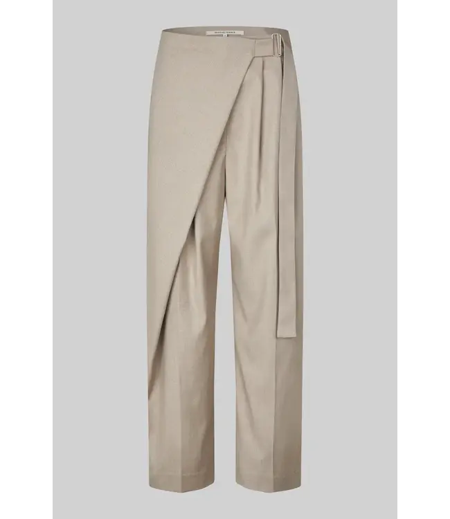 Second Female Sharo Wrap Trousers roasted cashew