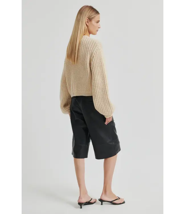 Second Female Ulrikke knit cardigan soft beige