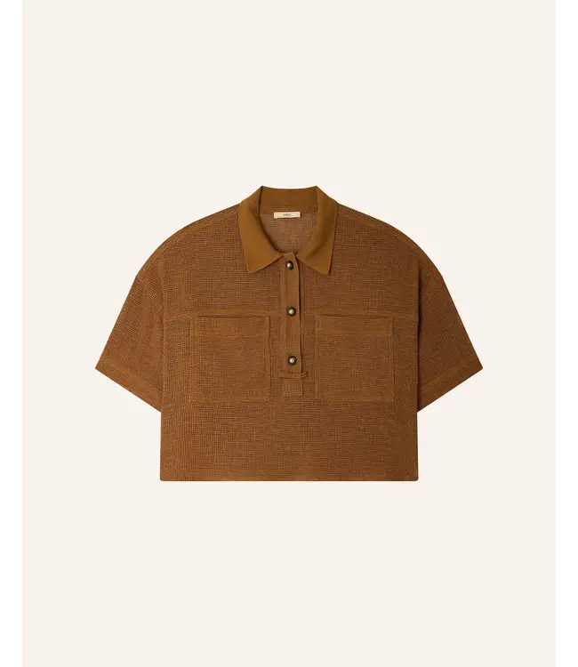 Sessùn Paulo Shirt Amber Brown