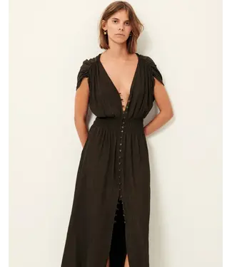 Sessùn Galiane Long Dress Umbra