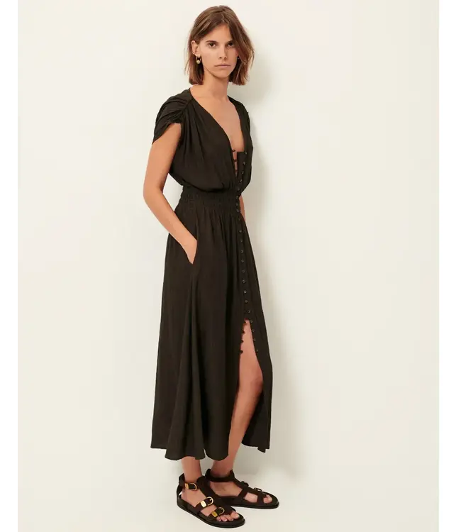 Sessùn Galiane Long Dress Umbra
