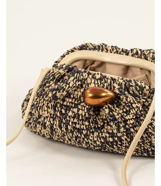 Sessùn Luna Clutch Sandblack