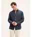 The GoodPeople Soho linen shirt stone blue 7100