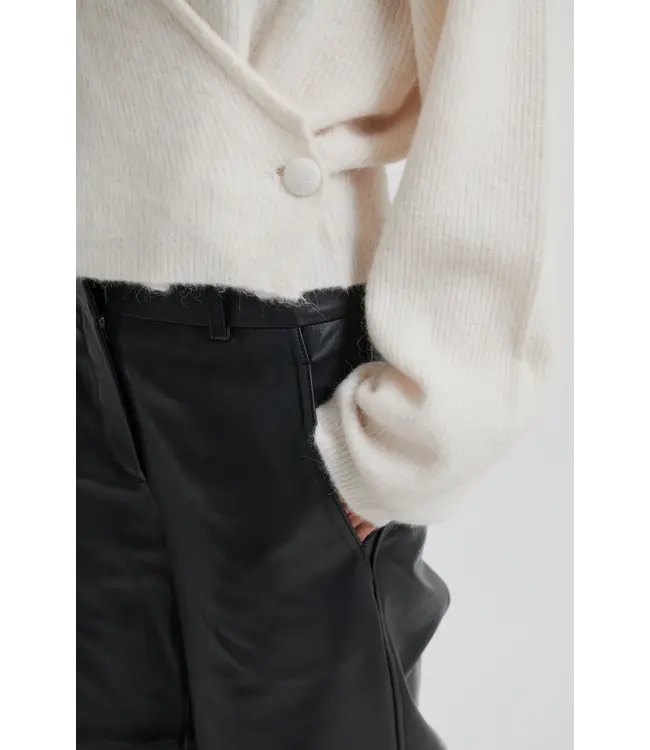 Second Female Gaby wrap knit soft beige