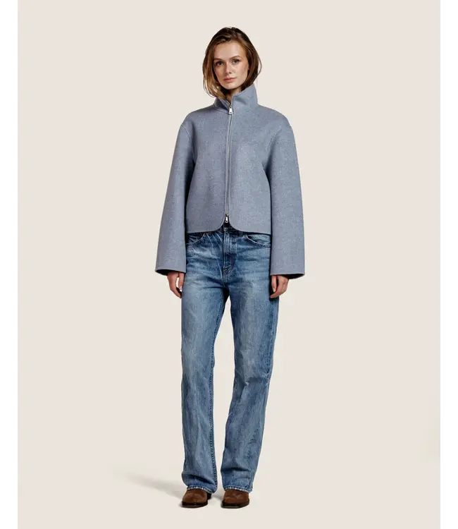 Alter Ego Gianna Wool Jacket Grey Blue