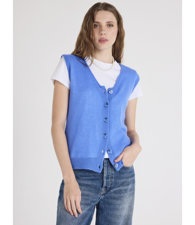 Absolut Cashmere Tayler Cardigan SM Marina Blue