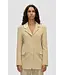 Stine Goya Detailed Tailored Blazer Ecru