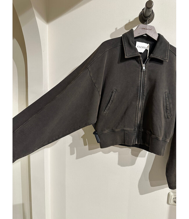 Closed Felpa Jacket 100 Espresso