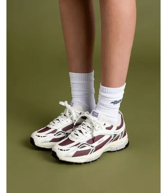 Mercer Amsterdam Re-Run White/Silver/red