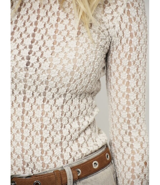 Dante 6 Giva  lace Top Porcelain beige