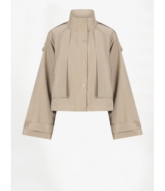 Dante 6 Duana cape cropped trenchcoat