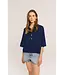 Sacrecoeur Collection Jodie navy shirt blue