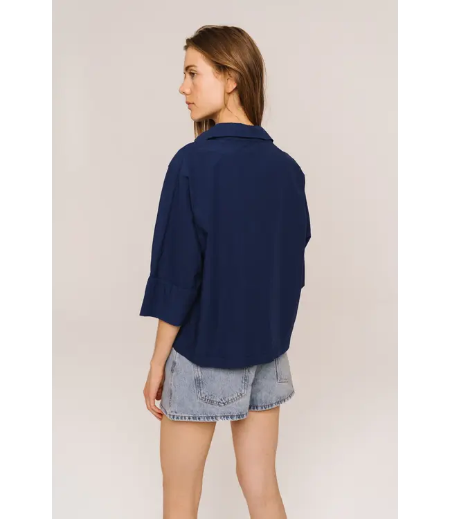 Sacrecoeur Collection Jodie navy shirt blue