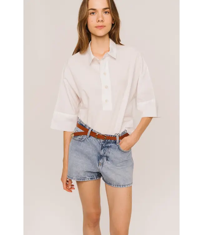 Sacrecoeur Collection Jodie optique shirt blanc