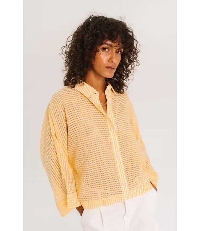 Sacrecoeur Collection Laelia giallo  Blouse jaune