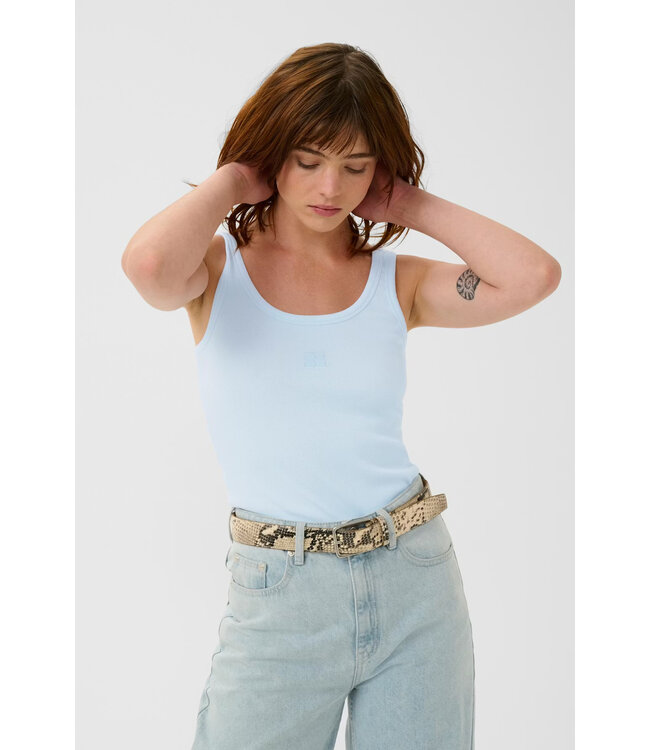 Gestuz Gzdrew logo top light blue finch deep