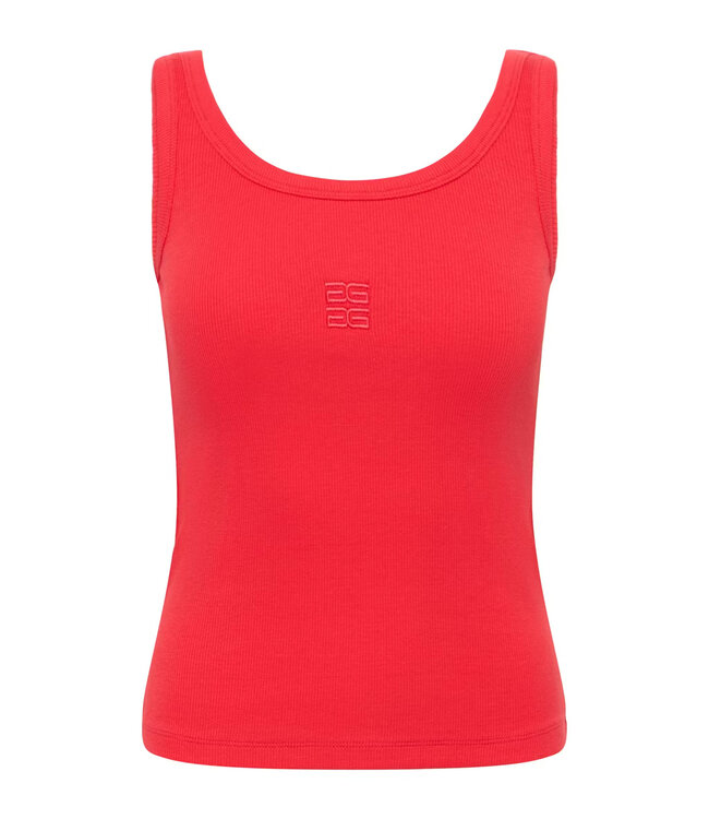 Gestuz Gzdrew logo top tomato deep